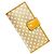 Céline Logo Vintage Beige Long Wallet Brown - view 5