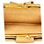 Céline Logo Vintage Beige Long Wallet Brown - view 6