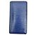 Louis Vuitton Carteira longa Brazza em couro Epi azul marinho