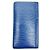 Louis Vuitton Carteira longa Brazza em couro Epi azul marinho - vista 2