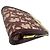 Dior Clutch cuadrado burdeos Christian Oblique Montaigne Roja - vista 5