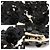 Prada Beige Satin Clutch mit schwarzen Paillettenblumen Braun - Ansicht 6