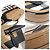 Burberry Borsa a spalla Olympia Small in pelle di vitello cammello a quadri Marrone - vista 6