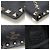 Valentino Clutch Envelope em Couro Preto com Studs Dourados Rockstud - vista 7