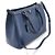 Prada Logo Triangolo Oro Saffiano Lux Blu - vista 3