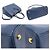 Prada Logo Triangolo Oro Saffiano Lux Blu - vista 5