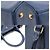 Prada Logo Triangolo Oro Saffiano Lux Blu - vista 6