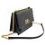 Balenciaga Borsa a spalla piccola in pelle di vitello nera con catena dorata Nero - vista 2