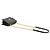 Balenciaga Borsa a spalla piccola in pelle di vitello nera con catena dorata Nero - vista 3