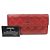 Timeless Chanel Portafoglio lungo classico senza tempo in caviar rosso con logo CC in argento (No. - vista 2