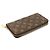 Louis Vuitton Langer Zippy Geldbeutel aus Monogramm-Canvas Braun - Ansicht 5