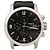 Tissot Relógio automático de aço com pulseira de couro preto