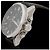 Tissot Relógio automático de aço com pulseira de couro preto - vista 2