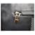 Alexander Mcqueen Clutch borchiata Nero - vista 3