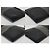 Alexander Mcqueen Clutch borchiata Nero - vista 8