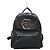 Philipp Plein Schwarzer Leder-Rucksack