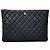 Chanel Borsa a mano caviar classica grande serie Nero