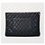 Chanel Borsa a mano caviar classica grande serie Nero - vista 4