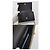 Saint Laurent Borsa Kate con catena e logo a frange Nero - vista 9