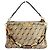 Fendi Borsa a Spalla FF Tapestry Rock Marrone - vista 2