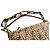Fendi Borsa a Spalla FF Tapestry Rock Marrone - vista 6
