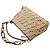 Fendi Borsa a Spalla FF Tapestry Rock Marrone - vista 7