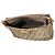 Fendi Borsa a Spalla FF Tapestry Rock Marrone - vista 8