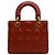 Dior Borsa tote Lady Cannage piccola corallo Arancione - vista 4
