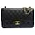 Chanel Borsa a spalla Caviar Classic grande nera e oro Nero - vista 2