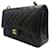 Chanel Borsa a spalla Caviar Classic grande nera e oro Nero - vista 3