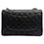 Chanel Borsa a spalla Caviar Classic grande nera e oro Nero - vista 4
