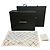 Chanel Borsa a spalla Caviar Classic grande nera e oro Nero - vista 9