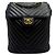 Chanel Zaino Urban Spirit in agnello Chevron nero - vista 2