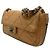 Chanel Borsa con patta e zip Wild Stitch beige Marrone - vista 3
