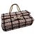 Chanel Borsa a tracolla in tweed classico medio interno chip oro Rosa - vista 5