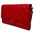Chanel Damentasche Caviar Flap WOC aus antikem Stahlrot - Ansicht 3