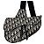 Saddle Dior Borsa a tracolla Oblique per uomo Blu