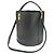 Céline Borsa a secchiello in pelle di vitello liscia Marrone - vista 4