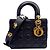 Dior Borsa tote piccola Lady My ABC blu navy - vista 2