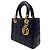 Dior Borsa tote piccola Lady My ABC blu navy - vista 4