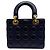 Dior Borsa tote piccola Lady My ABC blu navy - vista 5