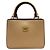 Chanel Mini Tote Bag mit Griff aus Bullskin in Beige der Saison Braun