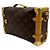 Louis Vuitton Baule laterale Monogram MM Marrone - vista 3