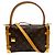Louis Vuitton Baule laterale Monogram MM Marrone - vista 7