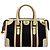 Gucci Borsa Tote Mini Bauletto Top Handle GG Bianco - vista 2