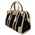 Gucci Borsa Tote Mini Bauletto Top Handle GG Bianco - vista 3