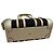Gucci Borsa Tote Mini Bauletto Top Handle GG Bianco - vista 5