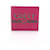Gucci Kompakte Logo Web Brieftasche Pink