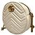 Gucci Bolso de hombro redondo mini GG Blanco - vista 3