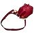 Fendi Borsa a secchiello in pelle Montrezo Rosso - vista 5